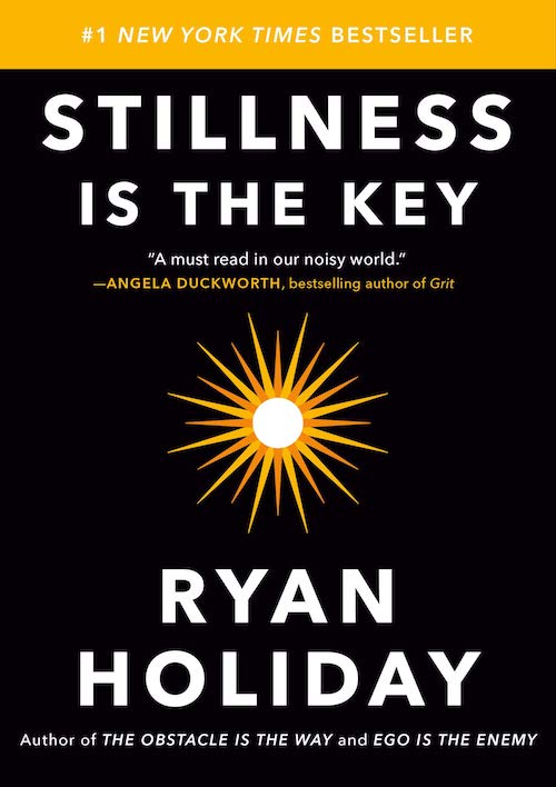 Cover of the book: Stillness is the Key. Penultimate of our books to read.