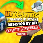 Image text: "Investing and trading in stocks".
