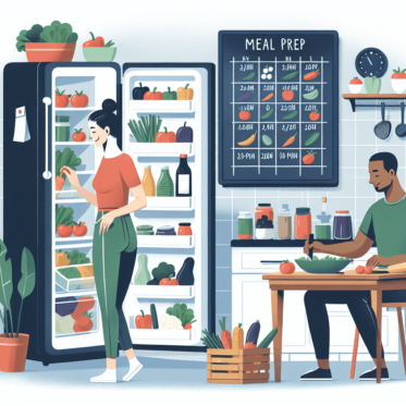 An image graphic illustrating Effective Meal Planning to Reduce Food Waste.