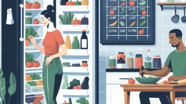 An image graphic illustrating Effective Meal Planning to Reduce Food Waste.