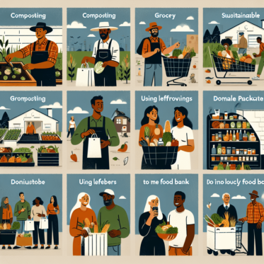 An image graphic illustrating Success Stories in Food Waste Reduction Technology.