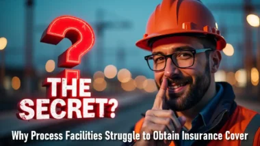 Why Process Facilities Struggle to Obtain Insurance Cover -featured image text.